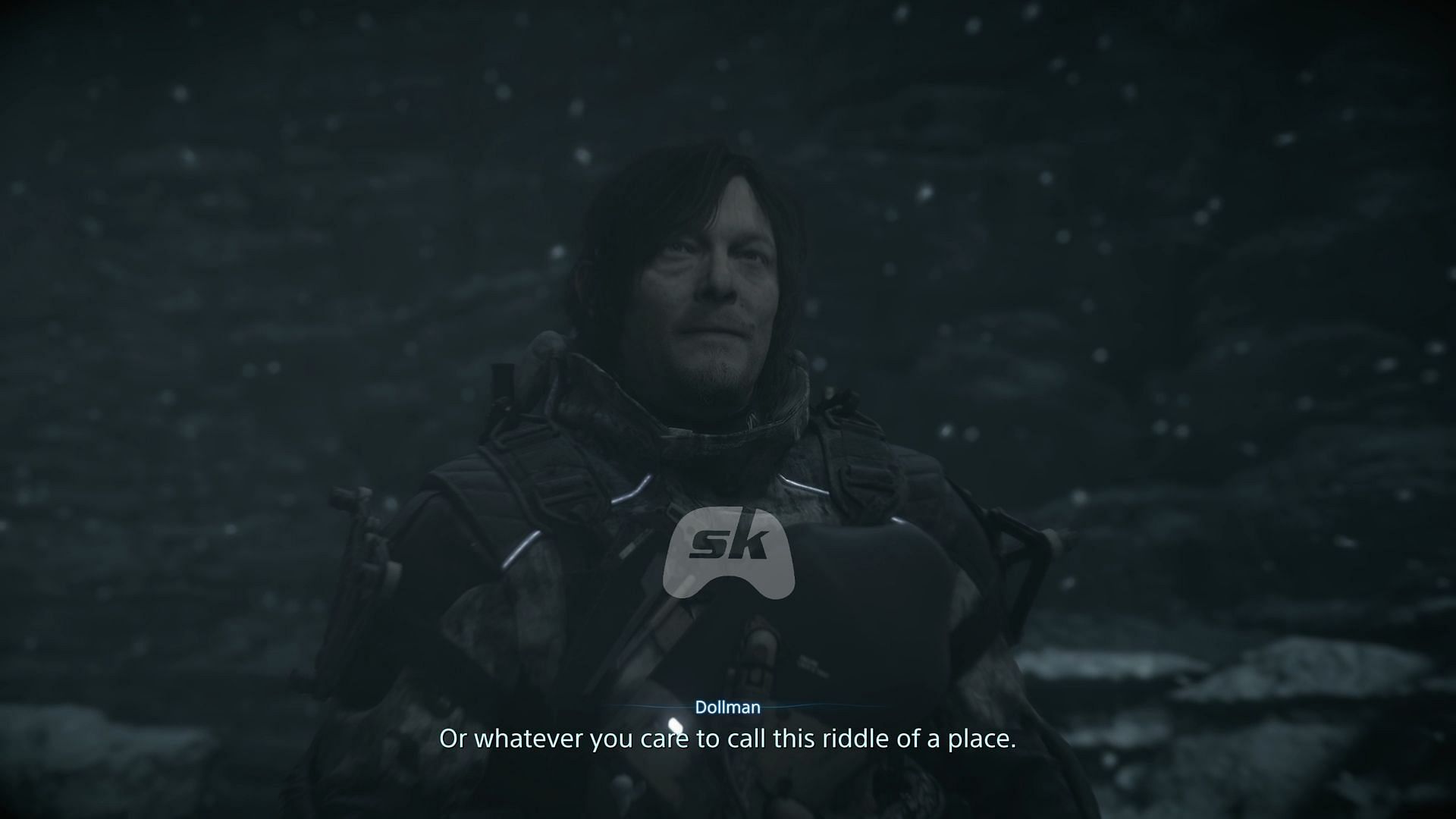 Just stay on the linear path in front of you to get out of the strange place (Image via Sportskeeda Gaming || Sony Interactive Entertainment)